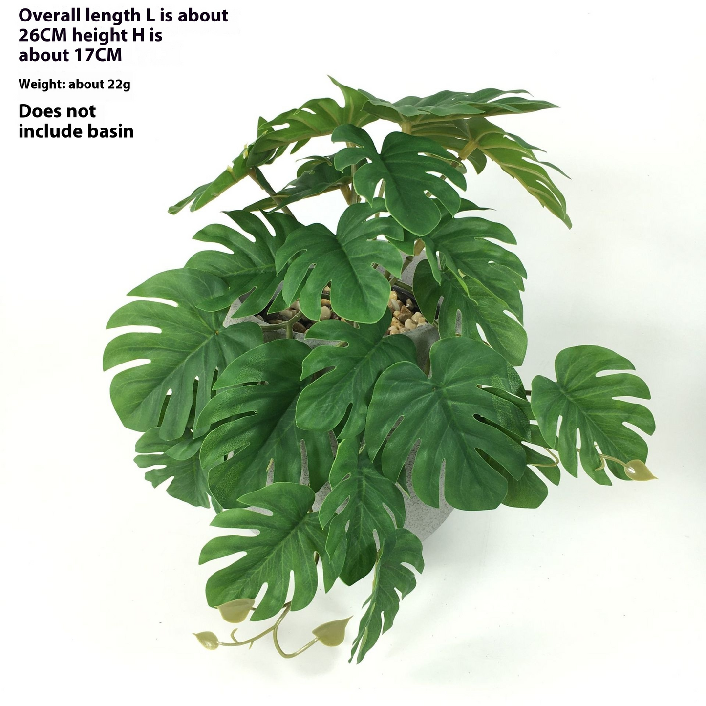 Artificial Hanging Plant for Natural Decoration Indoors and Outdoors