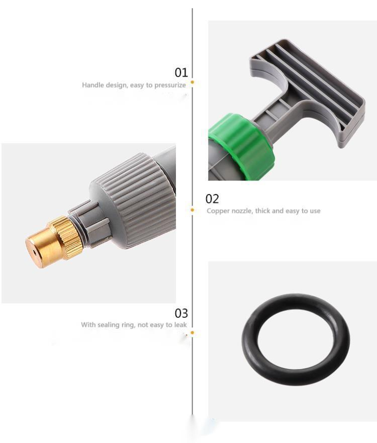 Universal Bottle Garden Sprayer with High - Pressure Nozzle - for Watering Plants and Cleaning
