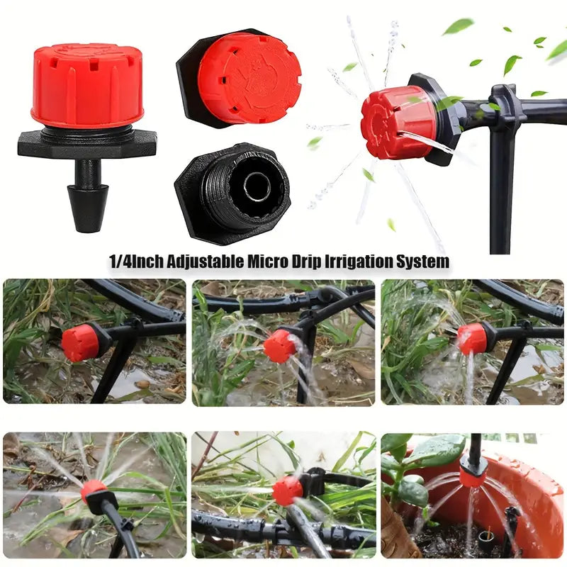 Adjustable Drip Nozzle - Spray Nozzle for Garden Irrigation Systems