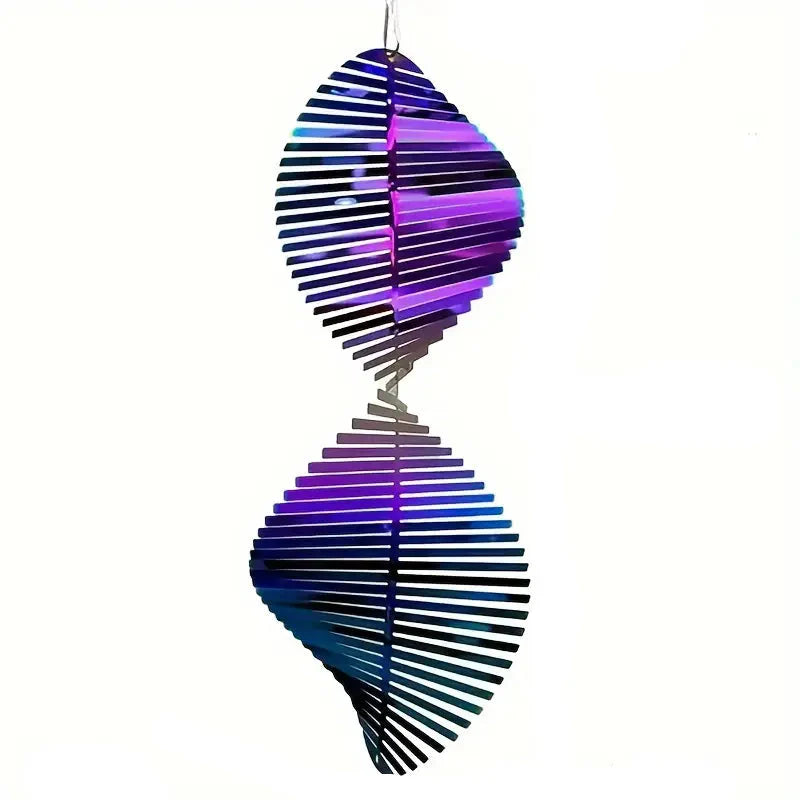 Rotating Wind Runner Garden Decoration Hanger - Colourful Garden Decoration for Outdoors