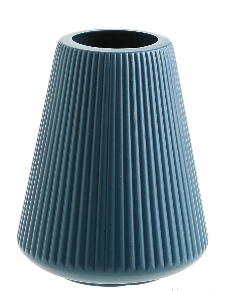 Modern Vases with Grooved Structure for Elegant Decoration