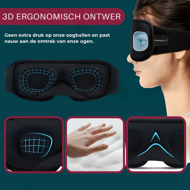 Ergonomic 3D Sleep Mask