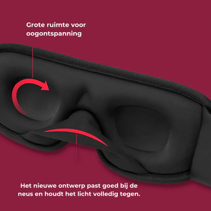 Ergonomic 3D Sleep Mask