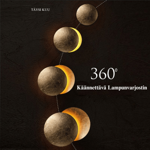 Eclipse Wall Light - Lunar Eclipse Design