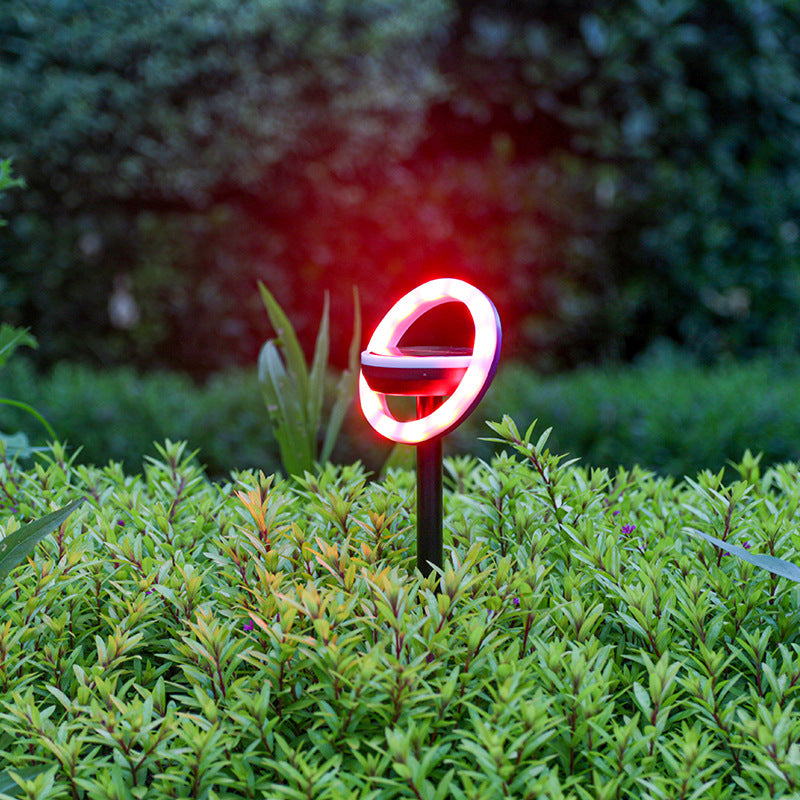 Solar Garden Lights With Colour Change - Led Ground Spots For Outdoor Areas And Gardens