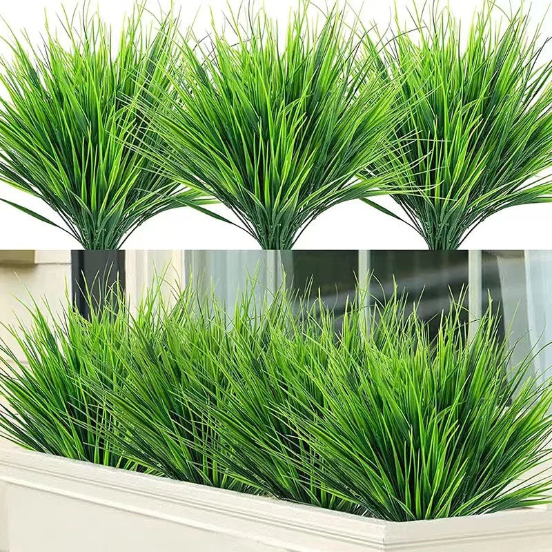 Artificial Wheat Grass Plant Made of Plastic - Decorative Grass for Garden , Home and Outdoor Use