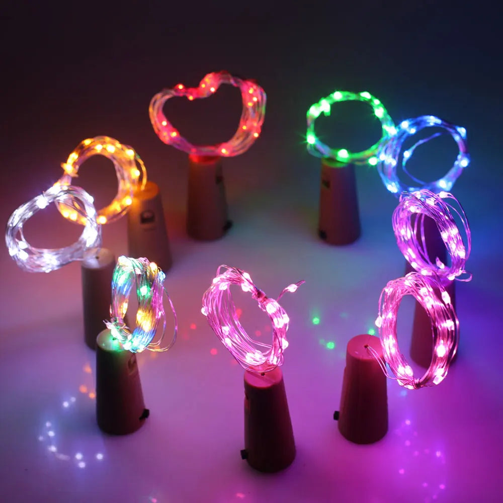 Led Fairy Lights For Bottles - Decorative Lights With Wire For Creative Lighting And Diy Projects