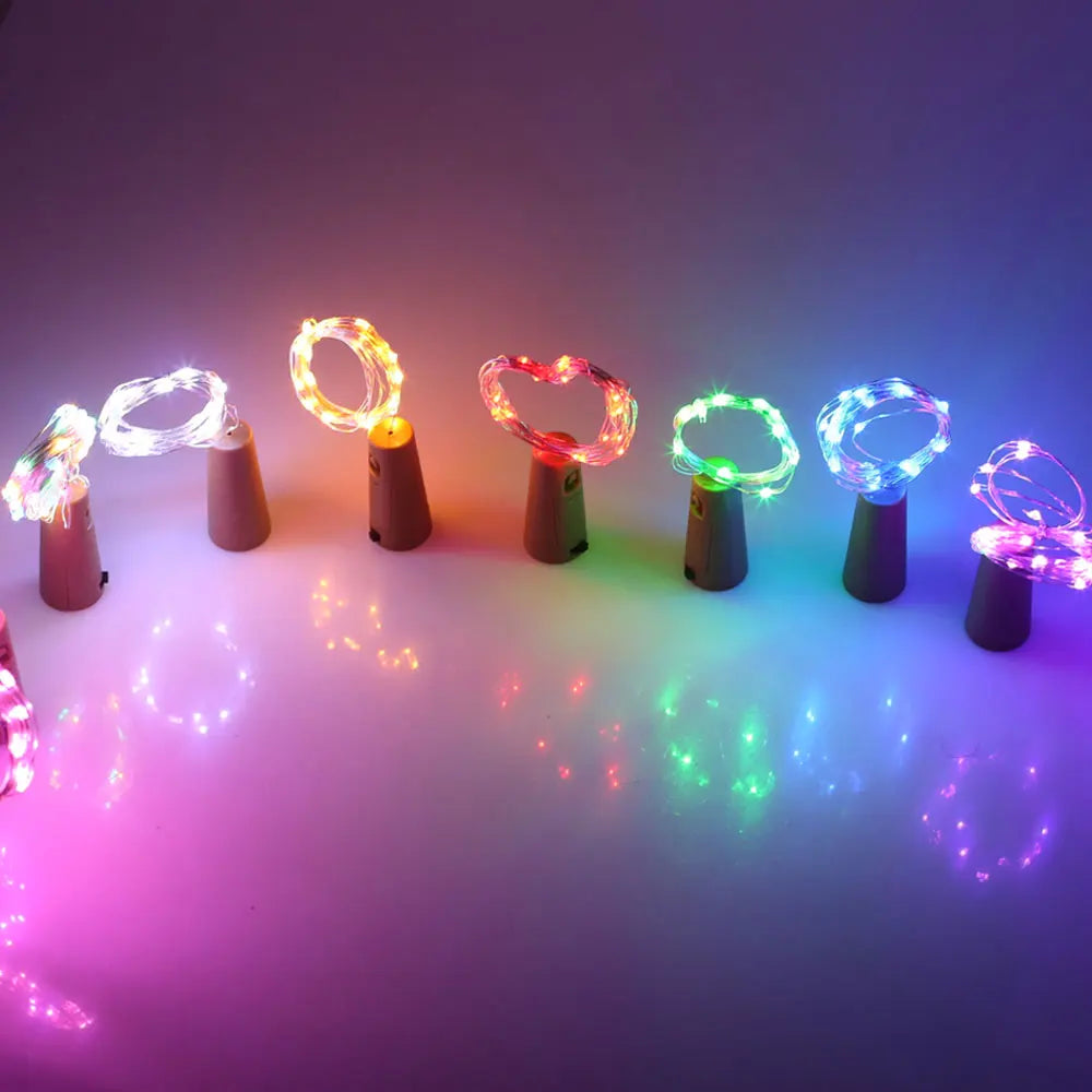 Led Fairy Lights For Bottles - Decorative Lights With Wire For Creative Lighting And Diy Projects