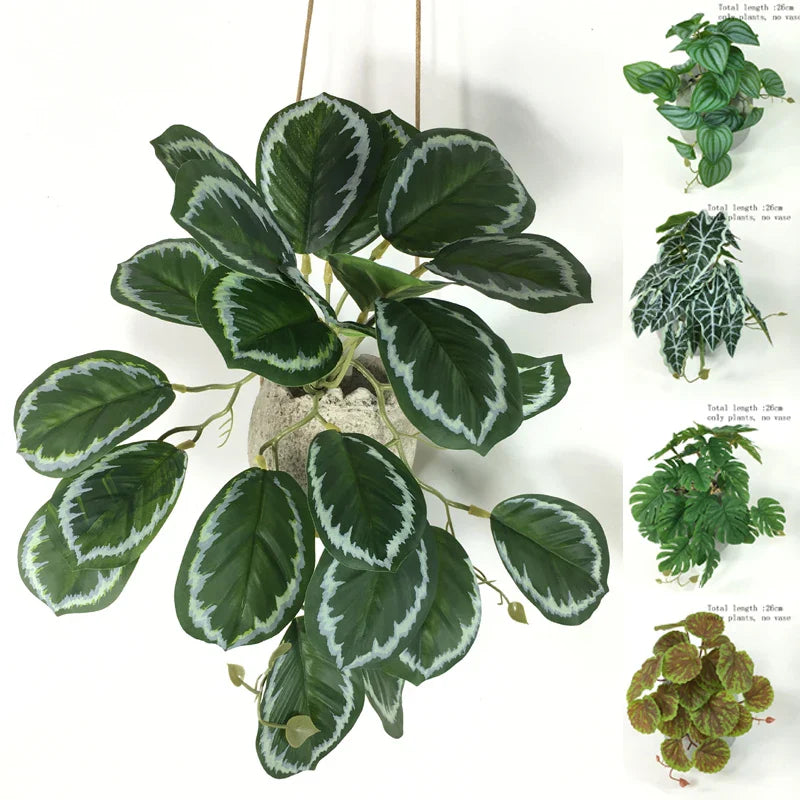 Artificial Hanging Plant for Natural Decoration Indoors and Outdoors