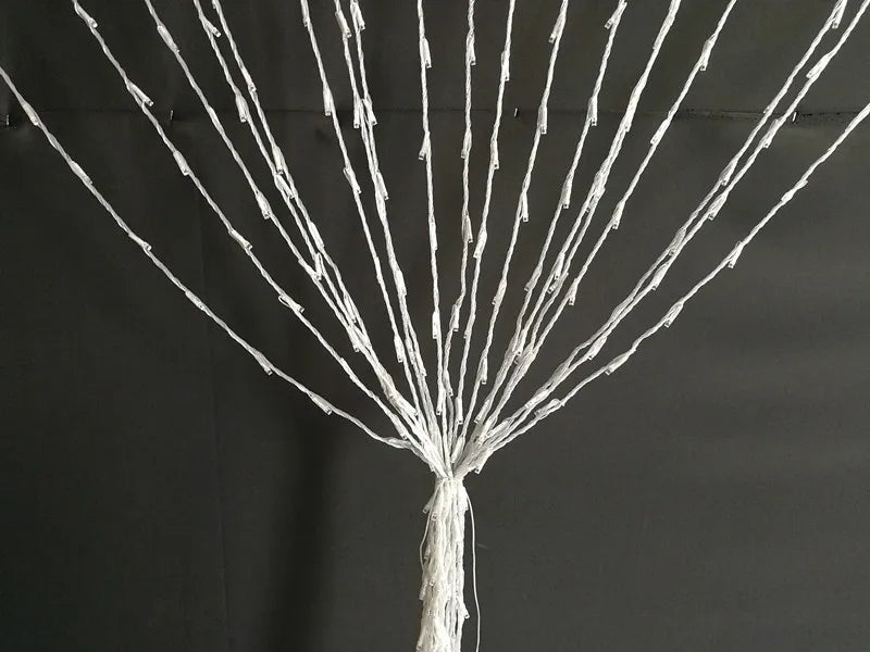 Led Light Curtain With Colour Change - Decorative Fairy Lights For Windows Walls And Parties