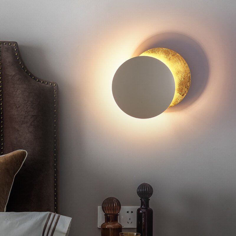 Eclipse Wall Light - Lunar Eclipse Design