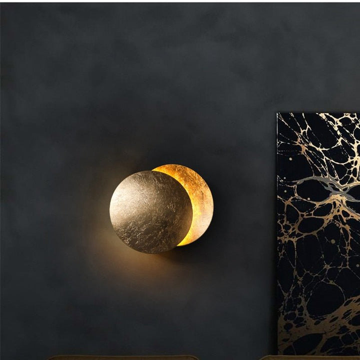 Eclipse Wall Light - Lunar Eclipse Design