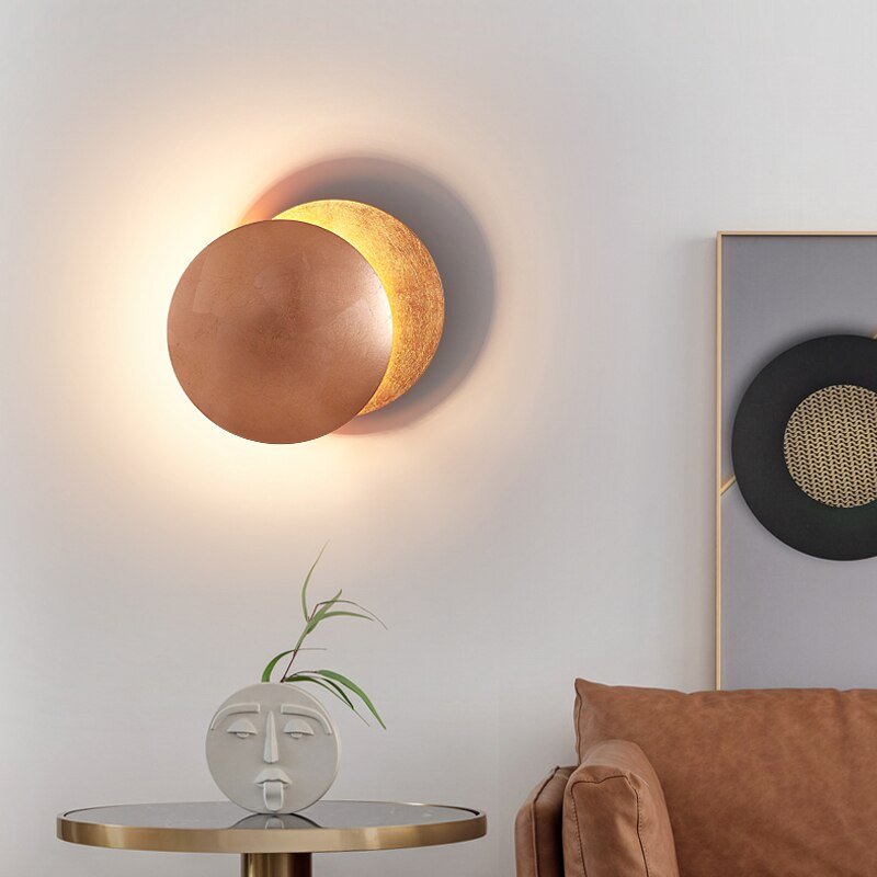 Eclipse Wall Light - Lunar Eclipse Design