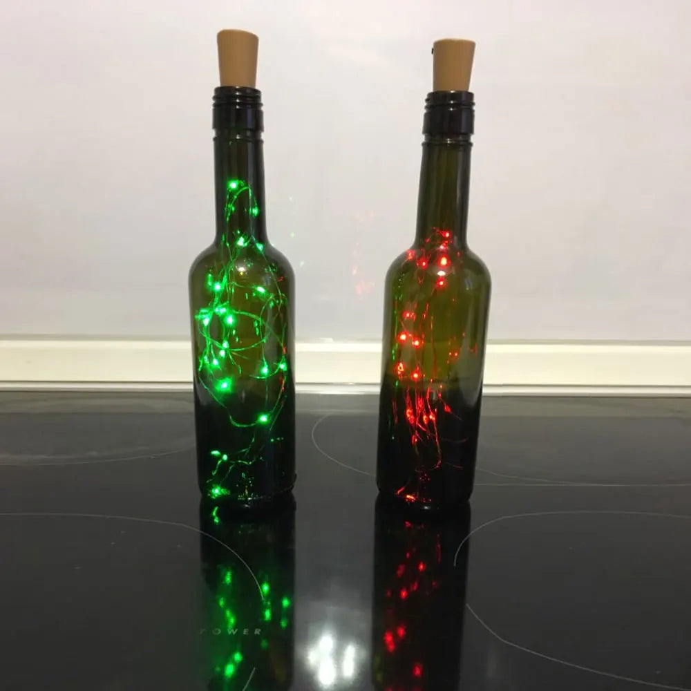 Led Fairy Lights For Bottles - Decorative Lights With Wire For Creative Lighting And Diy Projects