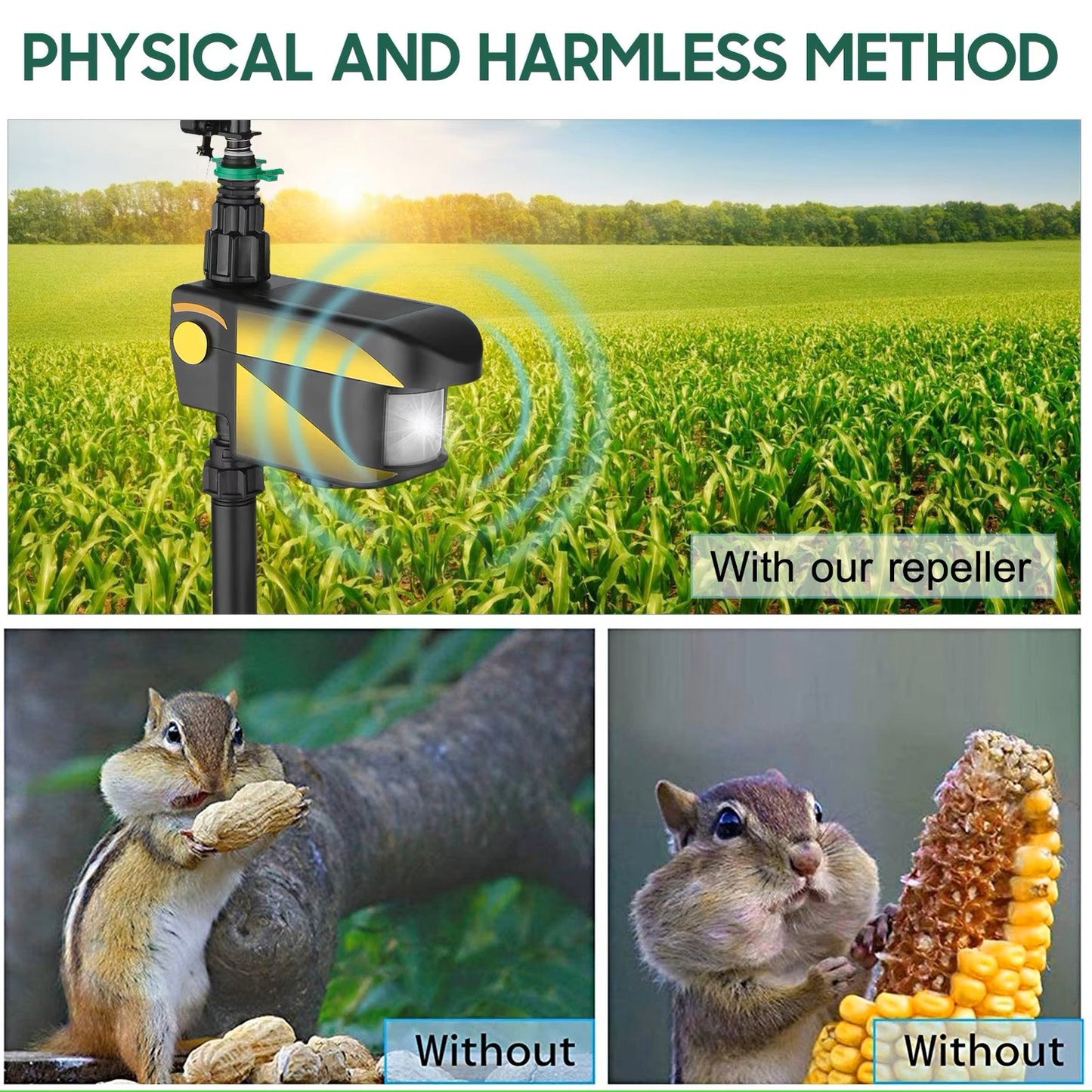 Sprinkler System for Garden Irrigation - Adjustable Irrigation Sprinkler with Stand
