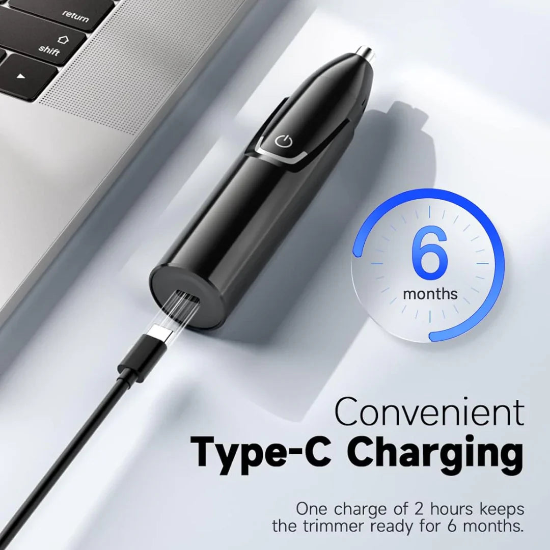 Rechargeable Nose and Ear Hair Trimmer