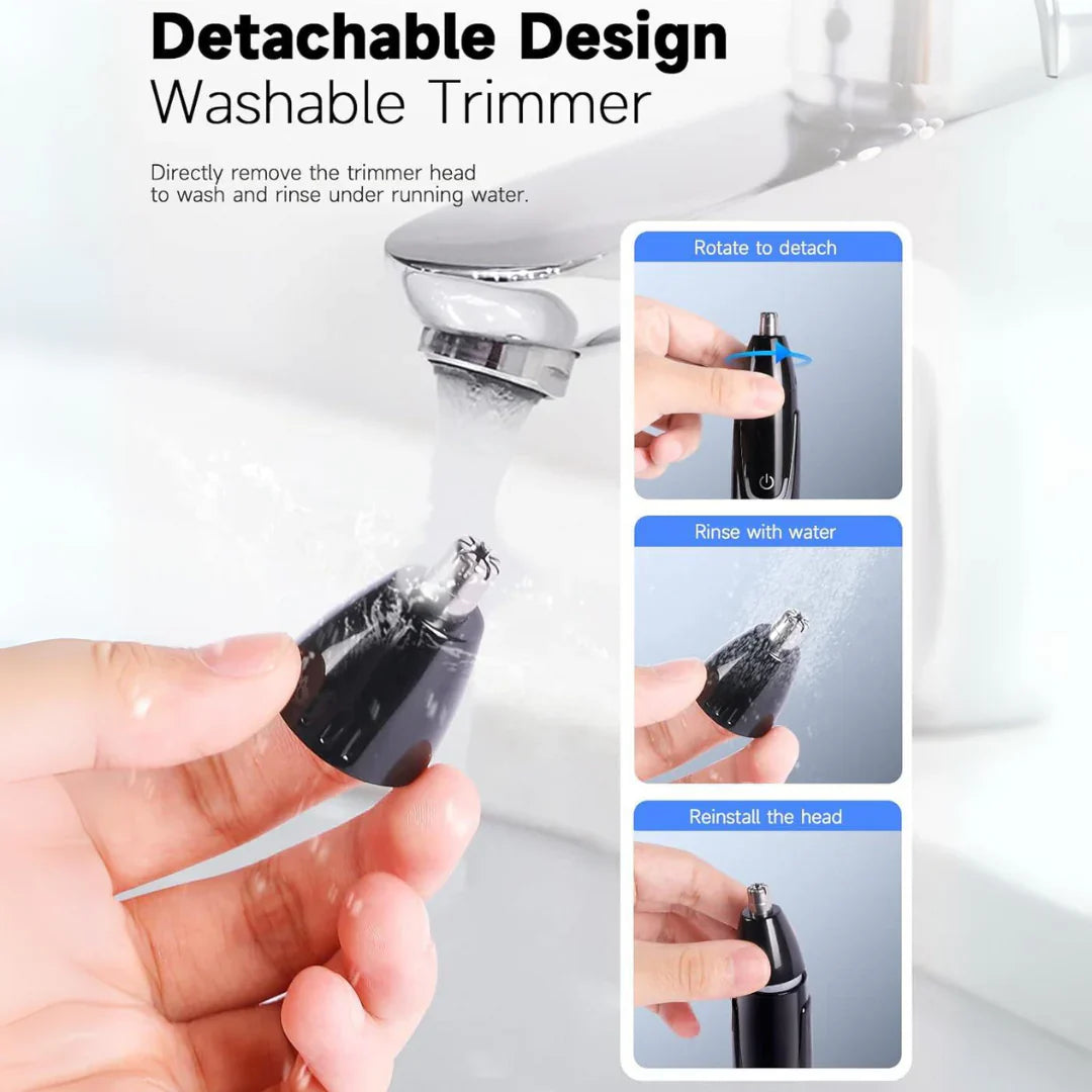 Rechargeable Nose and Ear Hair Trimmer
