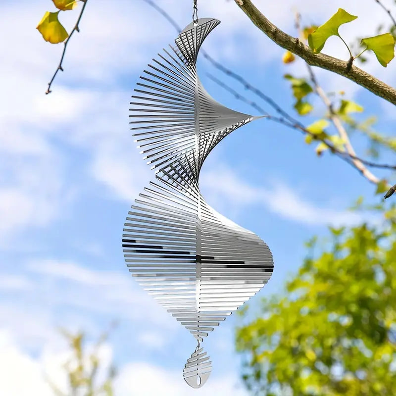 Rotating Wind Runner Garden Decoration Hanger - Colourful Garden Decoration for Outdoors