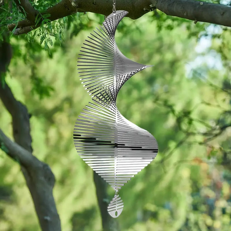 Rotating Wind Runner Garden Decoration Hanger - Colourful Garden Decoration for Outdoors