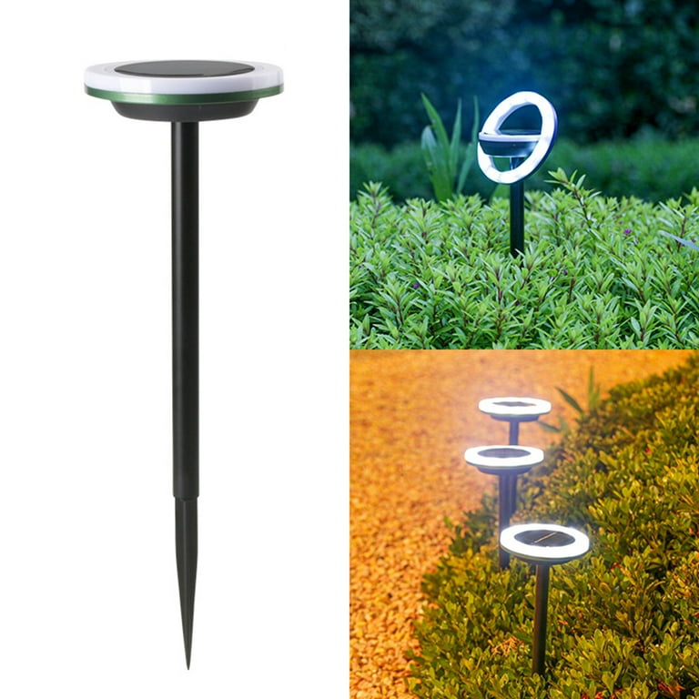 Solar Garden Lights With Colour Change - Led Ground Spots For Outdoor Areas And Gardens