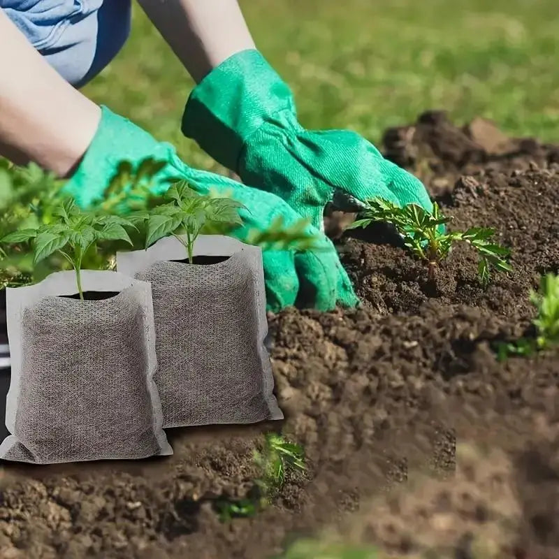Fleece Plant Bags - Compostable Growing Bags for Plants