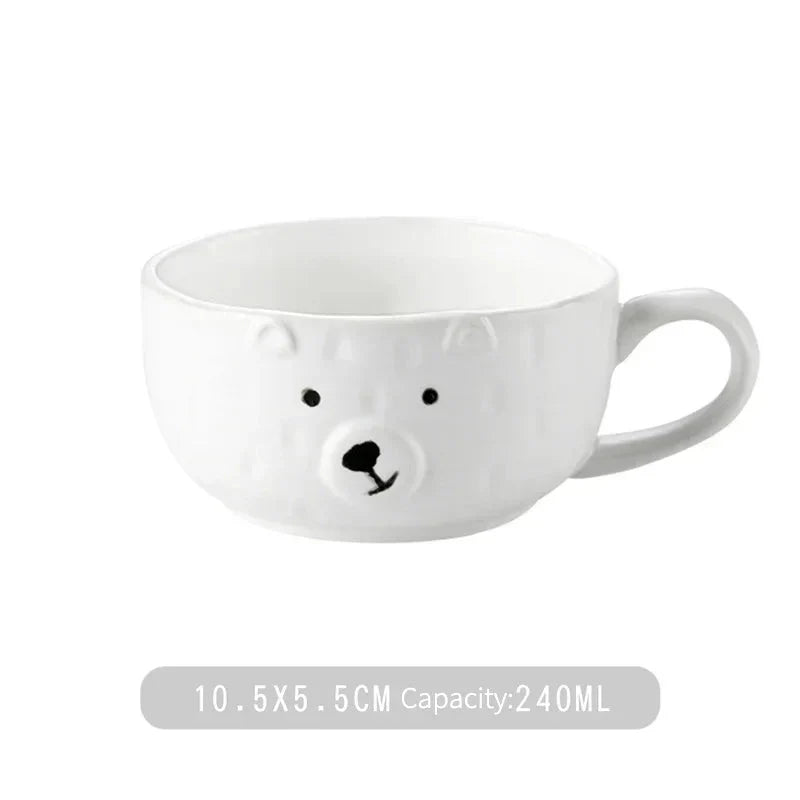 Cute Ceramic Polar Bear Mug