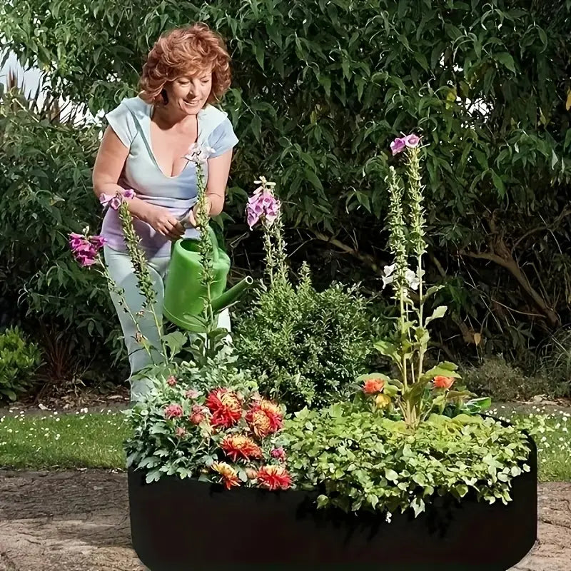 Round Plant Growth Bag - Garden Container for Easy Plant Growth