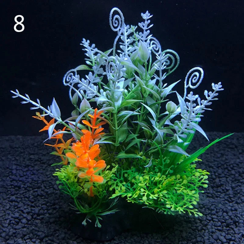 Artificial Aquarium Plants - Realistic Decoration for Aquariums in Various Colours
