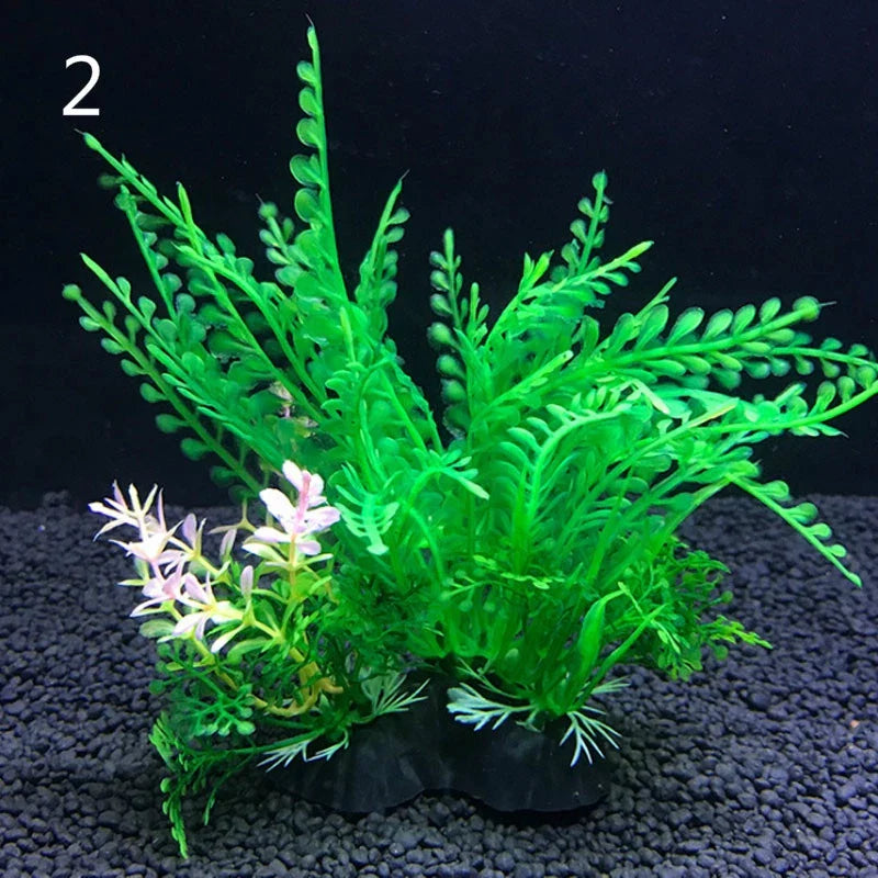 Artificial Aquarium Plants - Realistic Decoration for Aquariums in Various Colours