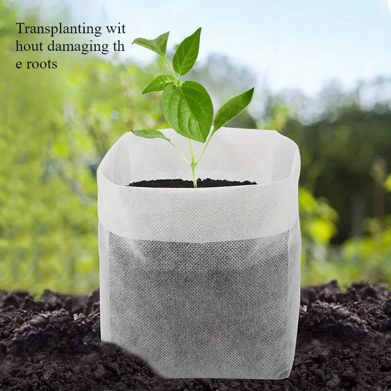 Fleece Plant Bags - Compostable Growing Bags for Plants