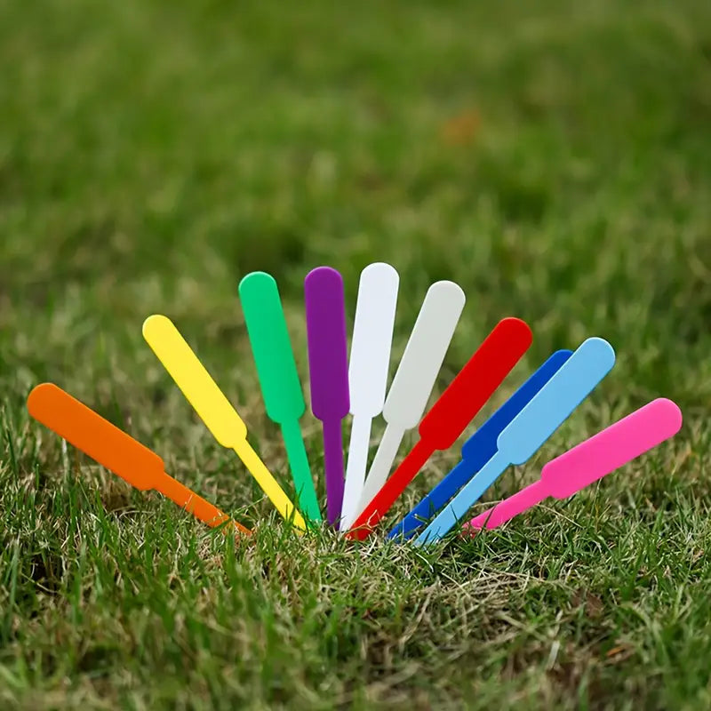 Coloured Plastic Plant Plugs - Weatherproof & Rewritable