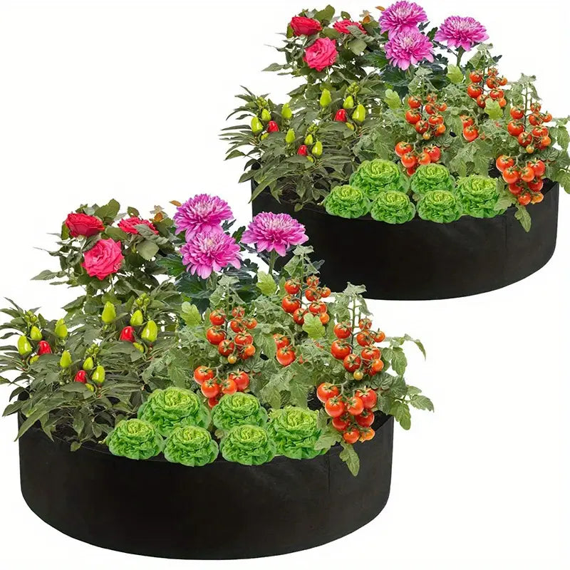 Round Plant Growth Bag - Garden Container for Easy Plant Growth