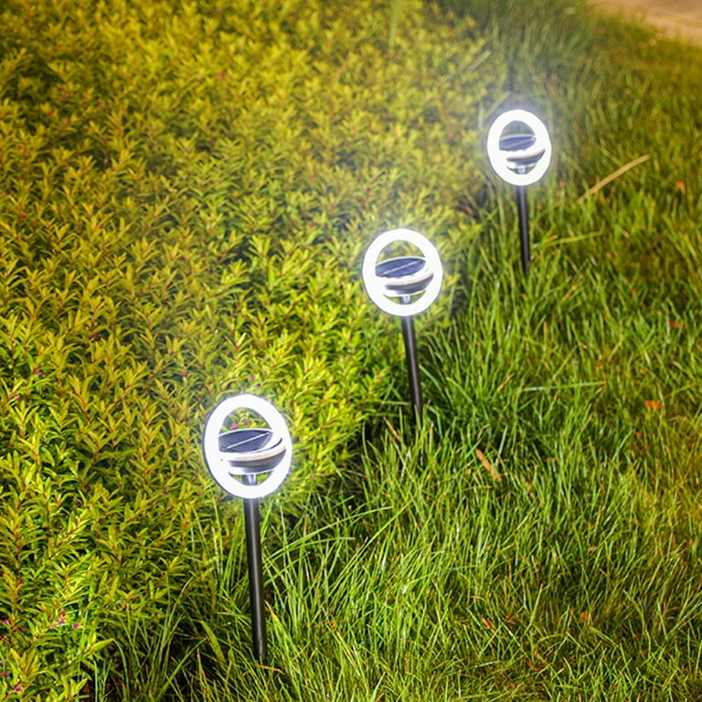 Solar Garden Lights With Colour Change - Led Ground Spots For Outdoor Areas And Gardens