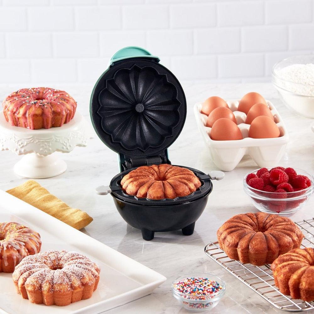 Mini Cake Maker - Compact Bundt Cake Maker for Delicious Mini Cakes