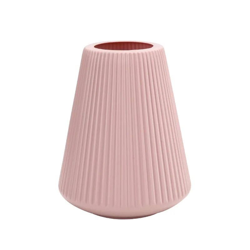 Modern Vases with Grooved Structure for Elegant Decoration