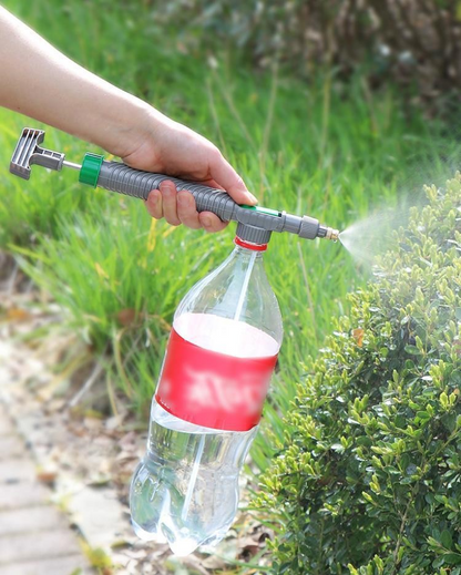 Universal Bottle Garden Sprayer with High - Pressure Nozzle - for Watering Plants and Cleaning