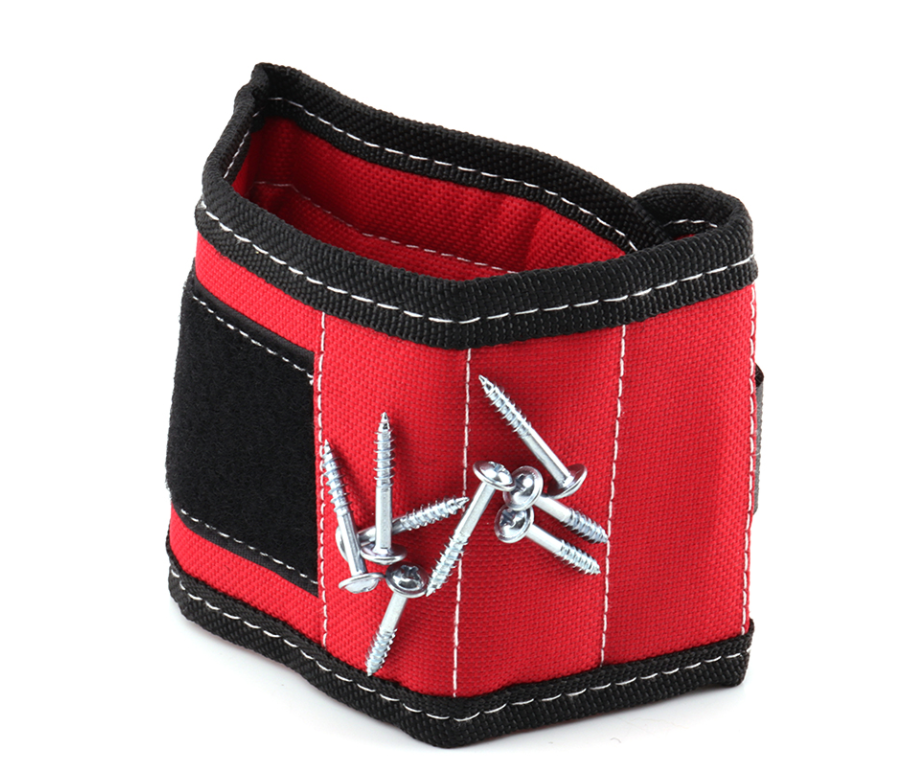 Magnetic Tool Holder Wristband for Screws and Nails