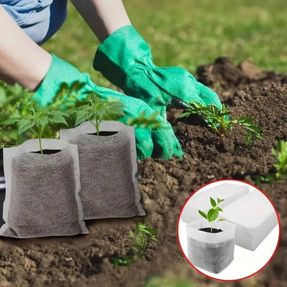 Fleece Plant Bags - Compostable Growing Bags for Plants