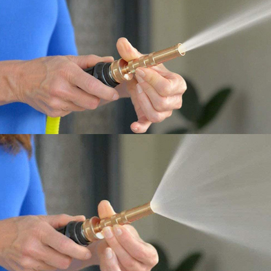 Flexible Stainless Steel Garden Hose with Brass Connection - Durable and Robust for Garden Irrigation