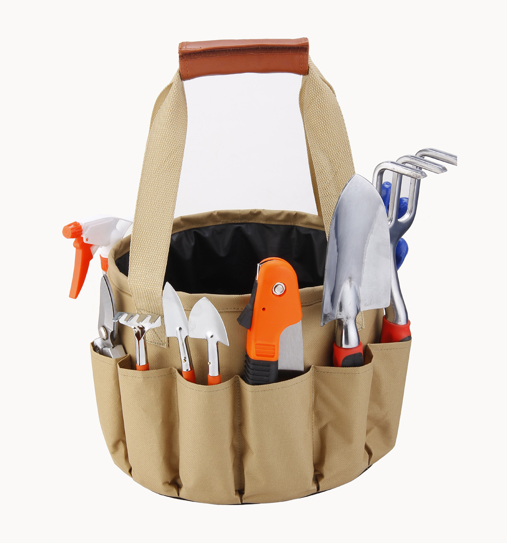 Garden Tool Set with Carry Bag - 10 - Piece Set for Garden Maintenance