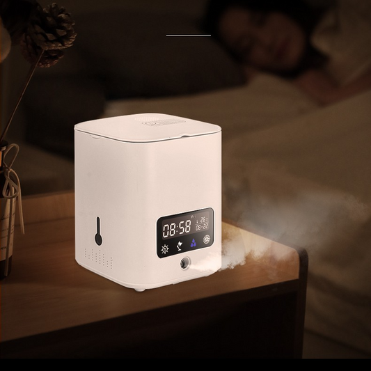Multifunctional Smart Hydroponic Plant Pot with Calendar , Diffuser and Desk Lamp