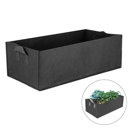 Foldable Felt Storage Box for Plants with Handles