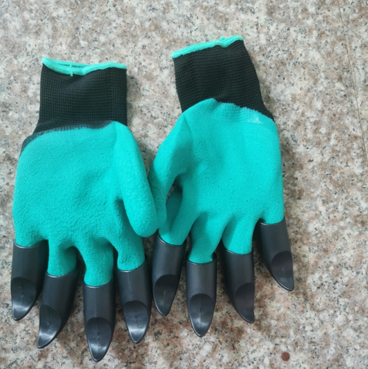 Gardening Gloves with Claws - Robust Gloves for Digging and Planting