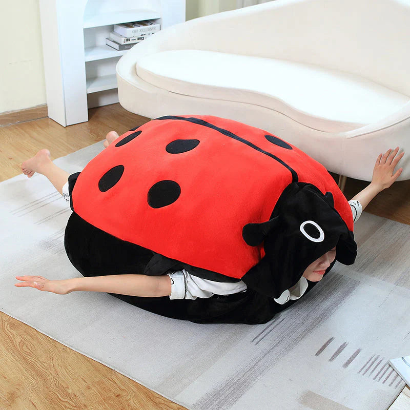 Mobile Ladybug Plush Pillow