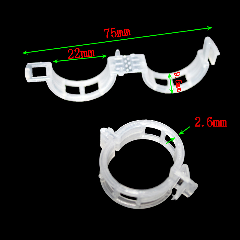 Plant Support Clip for Climbing Plants - Flexible Holder for Plant Stems