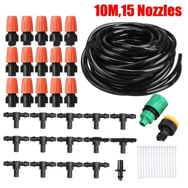 Automatic Irrigation System Set - Drip Irrigation for Garden Plants