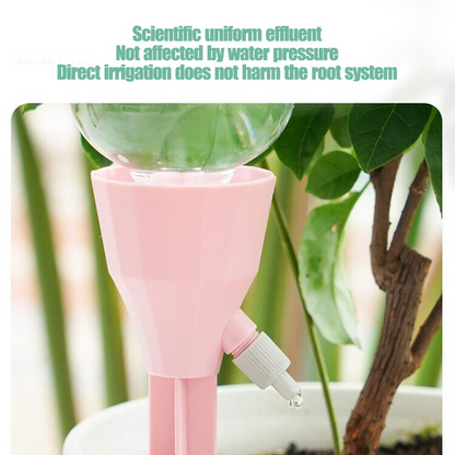 Automatic Plant Waterer with Bottle Connection - Efficient Drip Waterer for Plant Care
