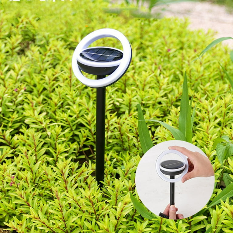 Solar Garden Lights With Colour Change - Led Ground Spots For Outdoor Areas And Gardens