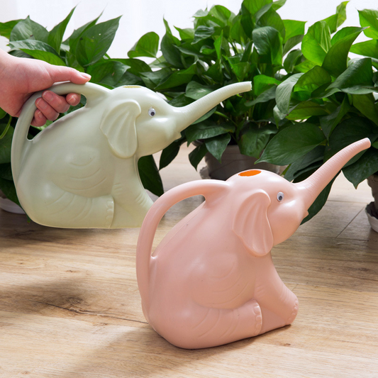 Cute Elephant Watering Can for the Garden in Different Colours