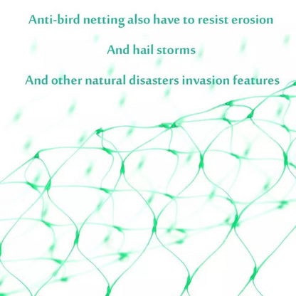 Protective Netting for Garden Plants - Green Netting Against Pests and Animals